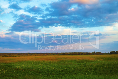 Picturesque rural landscape