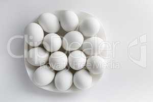 White eggs