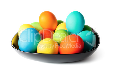 Bright Easter eggs