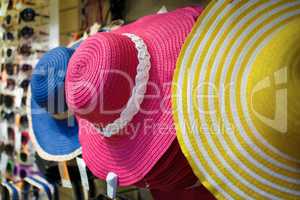 Colored women's hats