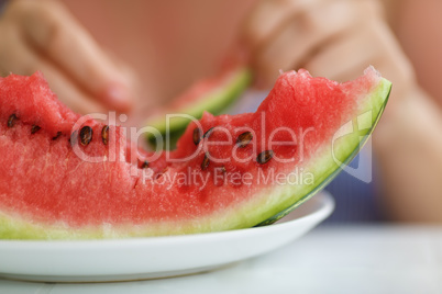 Delicious juicy watermelon