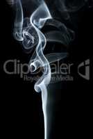 Smoke on dark