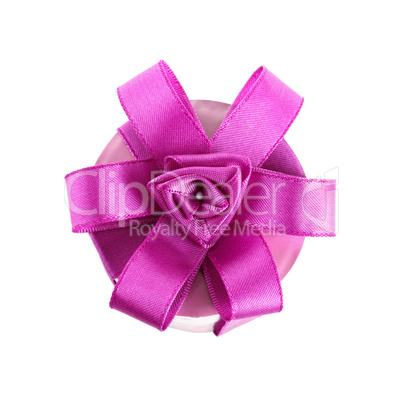 Bow on the gift box