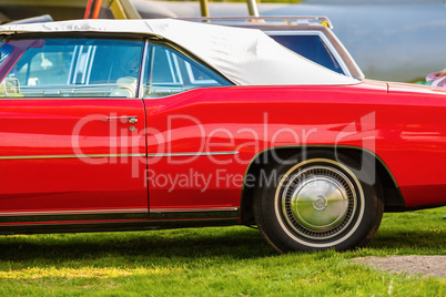 Close-up of Cadillac Eldorado