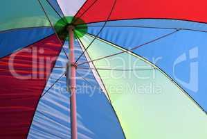 Colorful parasol