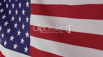 Textile United States flag