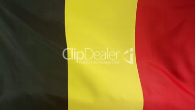 Textile flag of Belgium