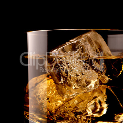 Whiskey on the rocks