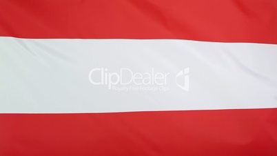 Textile flag of Austria