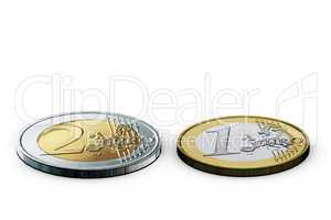 coins, 3d-illustration