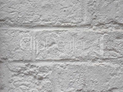 White brick wall background