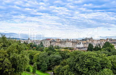 View of Edinburgh, Scotland