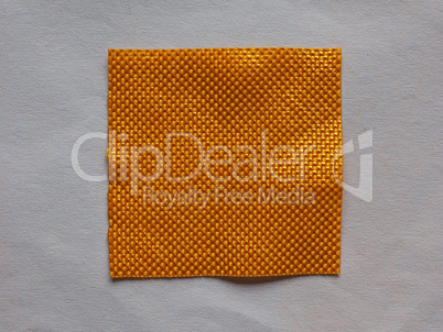 Orange Fabric sample