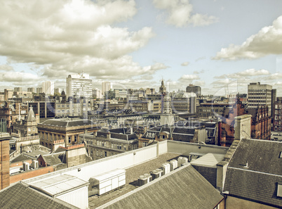 View of Glasgow, Scotland