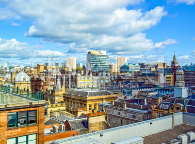 View of Glasgow, Scotland