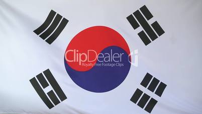 National flag of South Korea