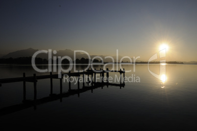 Abend am Chiemsee