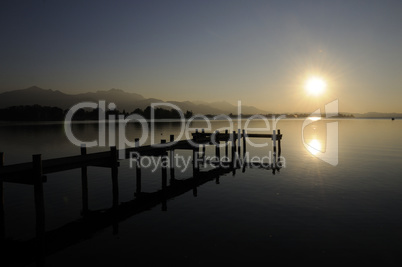 Abend am Chiemsee