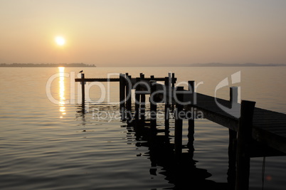 Abend am Chiemsee