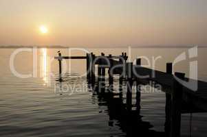 Abend am Chiemsee