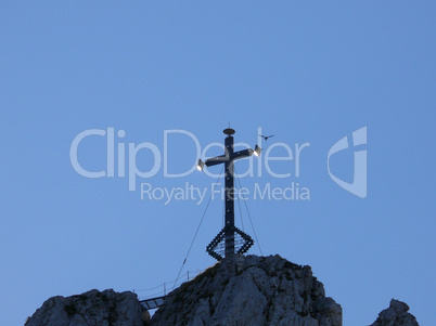 Chiemgaukreuz auf der Kampenwand