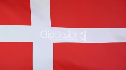 Textile flag of Denmark