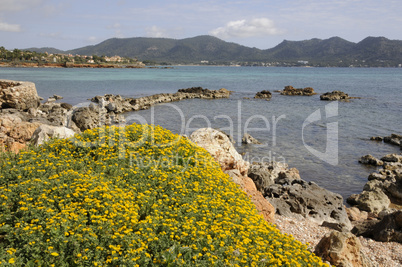 Küste bei Cala Bona