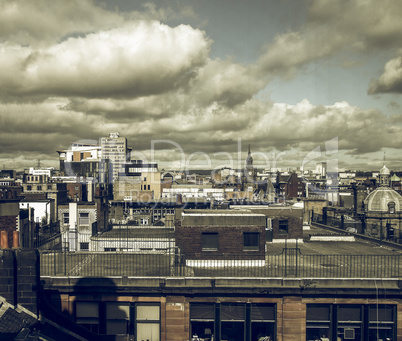 View of Glasgow, Scotland