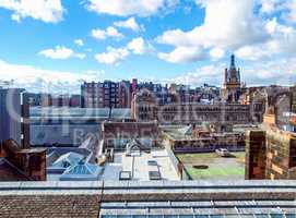 View of Glasgow, Scotland