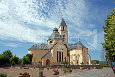 Church in Krasic, Croatia