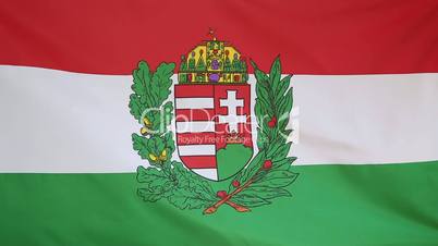 Textile national flag of Hungary