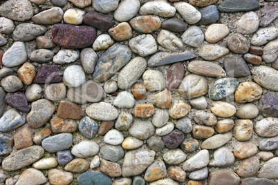 Stone wal, closeup
