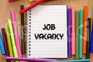 Job vacancy concept