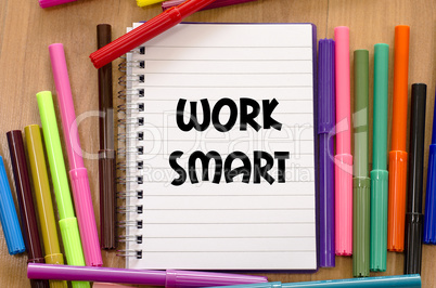 Work smart concept