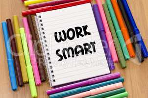 Work smart concept