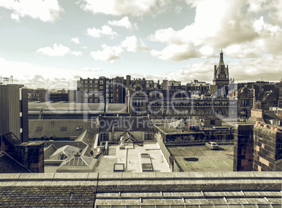 View of Glasgow, Scotland