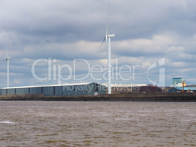 View of Birkenhead in Liverpool