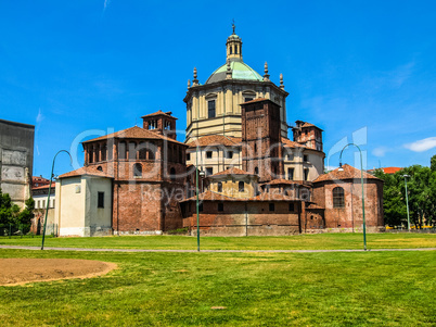 San Lorenzo church, Milan HDR