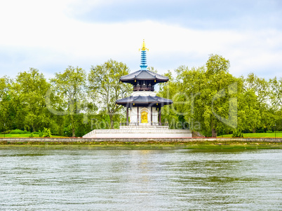 Peace Pagoda, London HDR