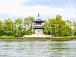Peace Pagoda, London HDR