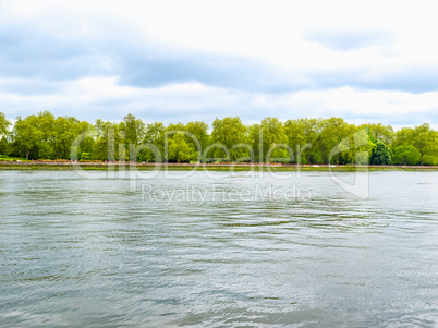 River Thames in London HDR