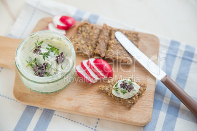 Vollkorn Knäckebrot