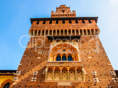 Castello Sforzesco Milan HDR