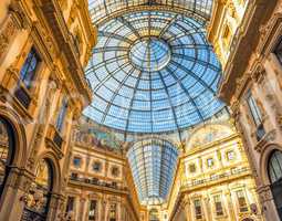 Galleria Vittorio Emanuele II in Milan HDR