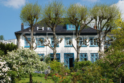 Haus in Blankenese Hamburg Deutschland