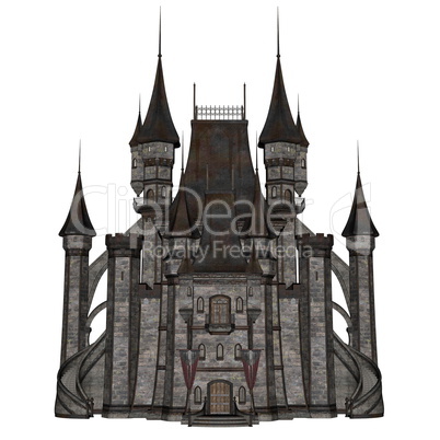 Castle - 3D render