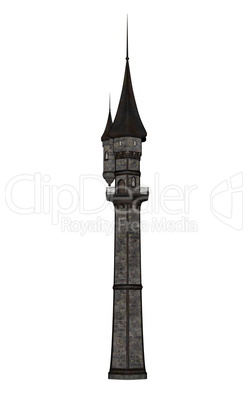 Castle tower - 3D render