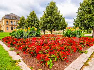 Gardens in Stuttgart Germany HDR