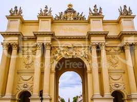 Brandenburger Tor in Potsdam Berlin HDR