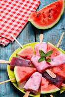 Ice cream watermelon